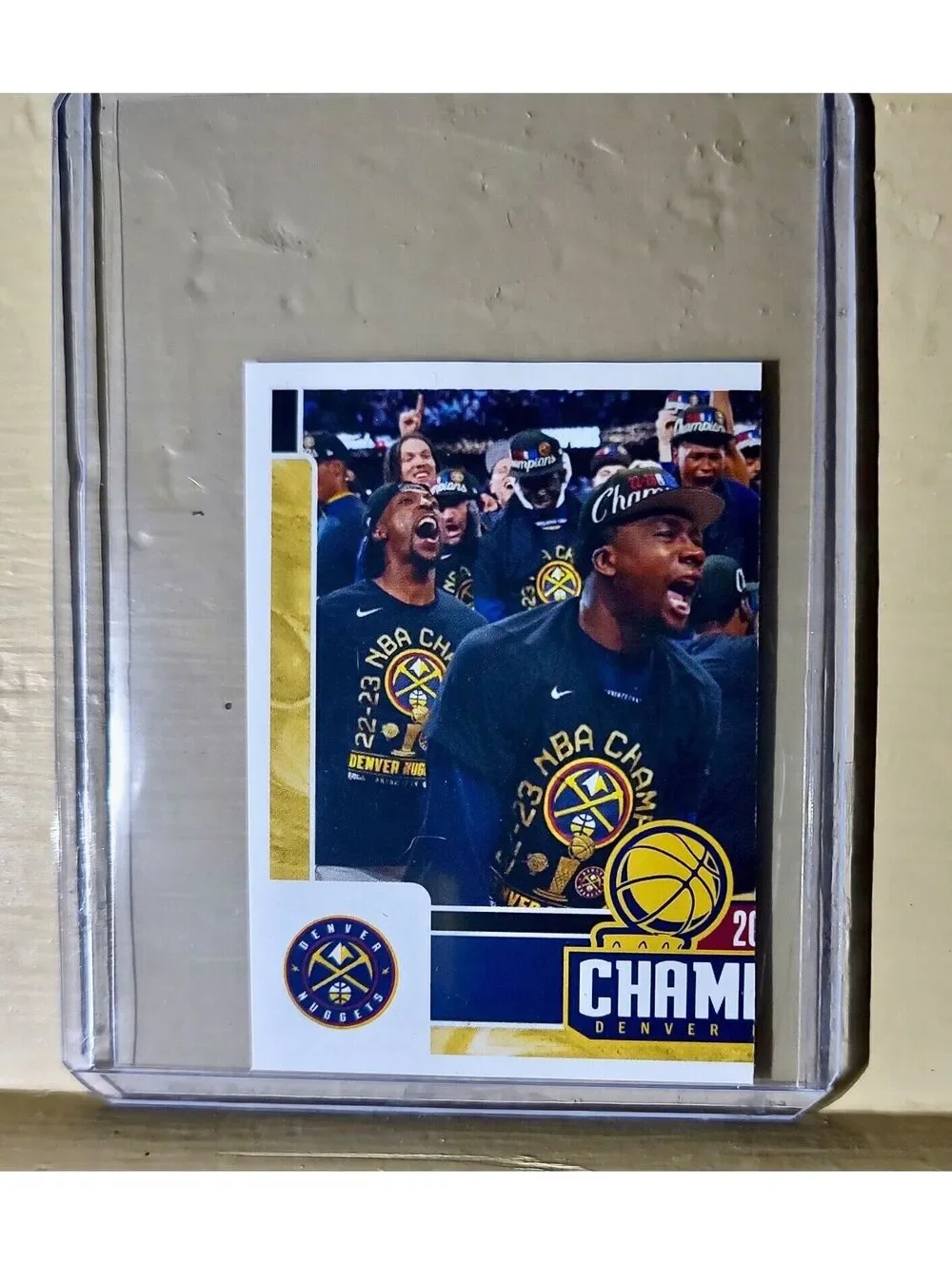 NBA Champions - Denver Nuggets 2023-24 Panini NBA Basketball #29 Sticker